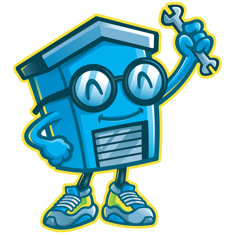 Wiz, the GarageWiz mascot