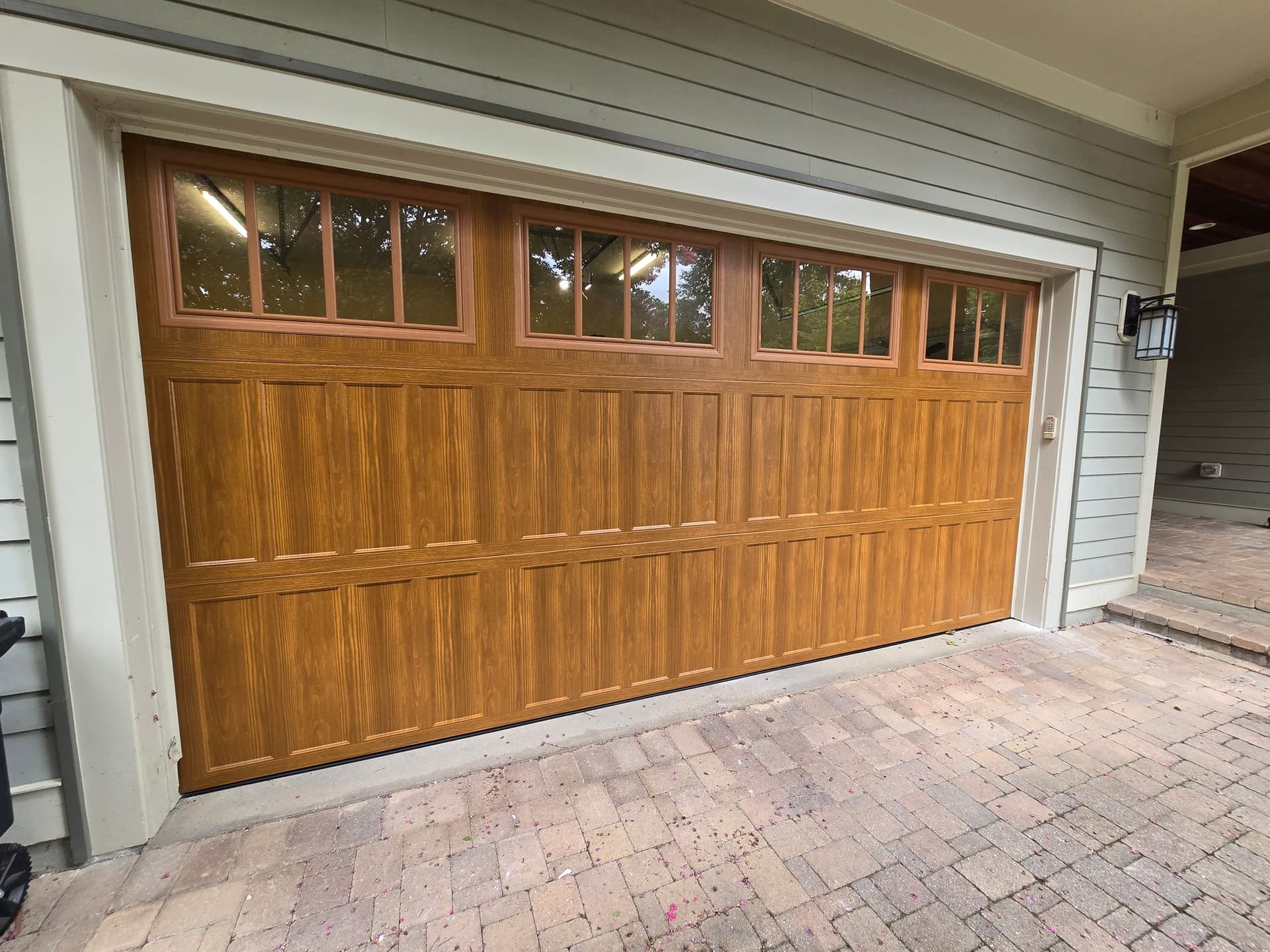 New Door Installation. GarageWiz garage door service in the DMV